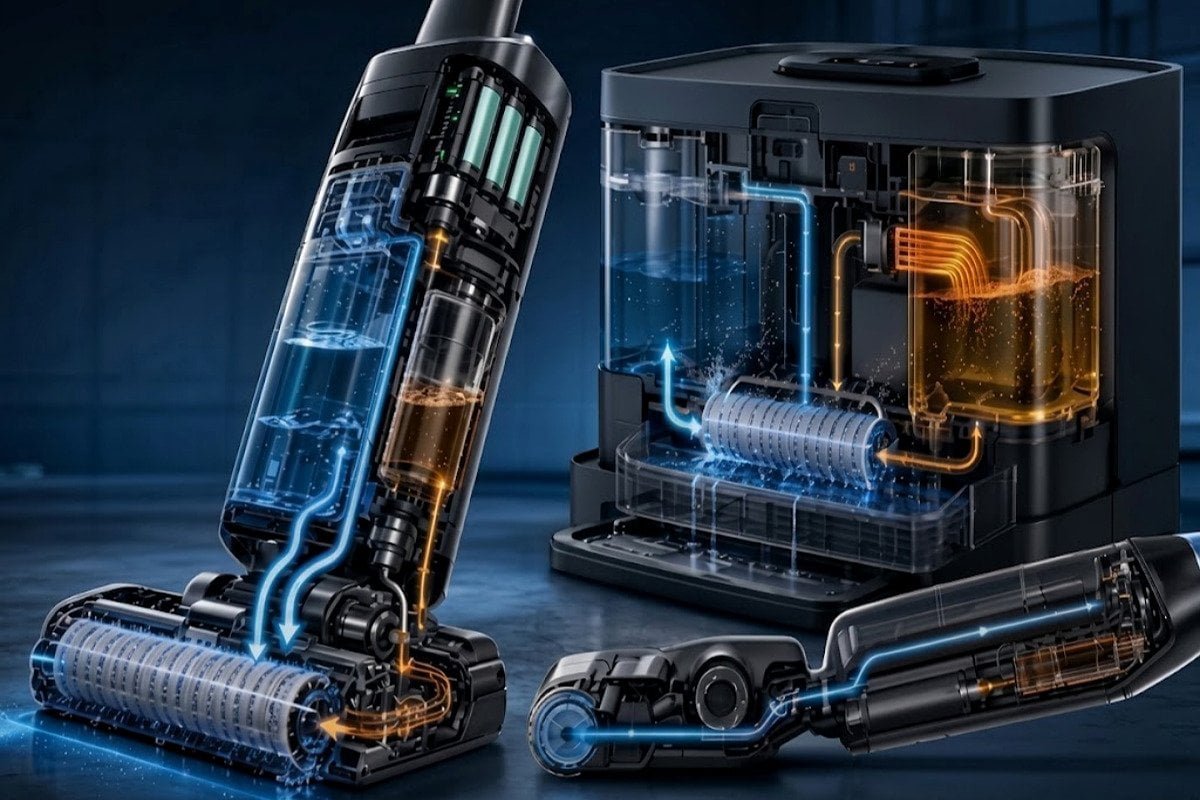 wet floor cleaner technology explained